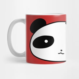 Holly Panda Face Mug